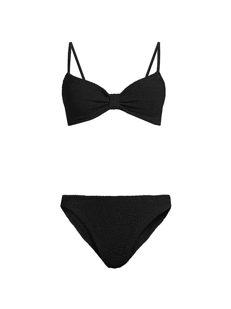 Hunza G Alicia Textured Knit Bikini