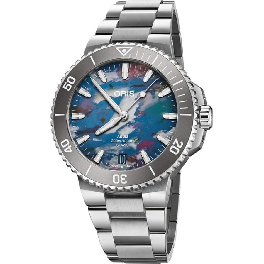 Oris Aquis Date Automatic Men's Watch 01 400 7790 4150-07 8 23 02PEB