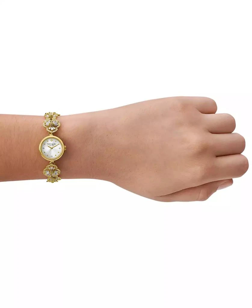Kate Spade Women's Monroe Three Hand Gold-Tone Stainless Steel Watch 20mm 4