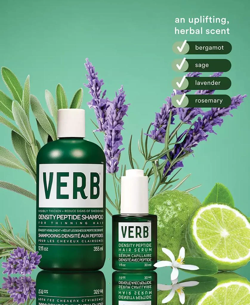 VERB Density Peptide Shampoo, 12 oz. 10