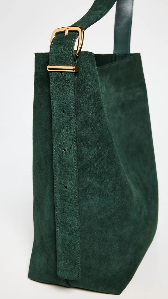 Madewell Essentials Bucket Tote Suede 5