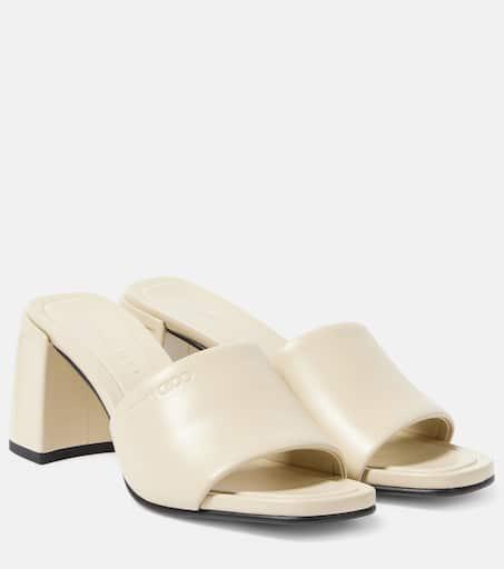 【Jimmy Choo】 Lena 70レザーミュール Jimmy Choo Lena 70 leather mules Jimmy Choo