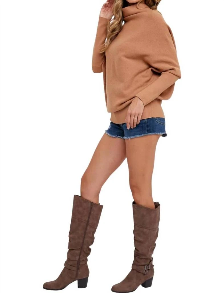 Bluivy Bluivy - Slouch Neck Dolman Sweater 3