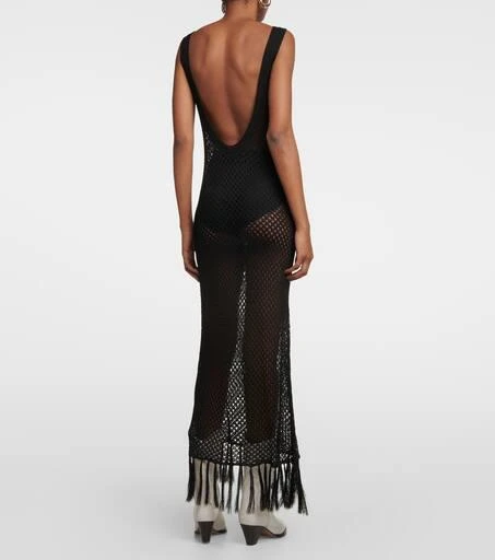 DODO BAR OR Emma fringed maxi dress 3