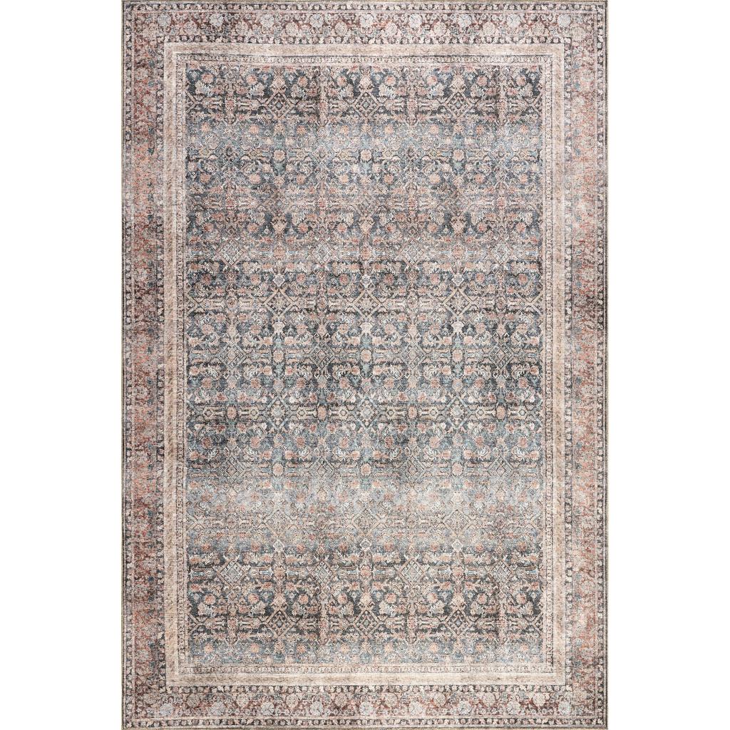 nuLOOM Nuloom Hillstone Collection Traditional Vintage Medallion Area Rug