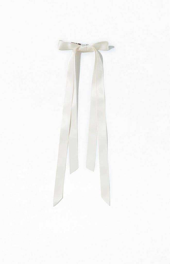 LA Hearts Double Ribbon Bow Clip