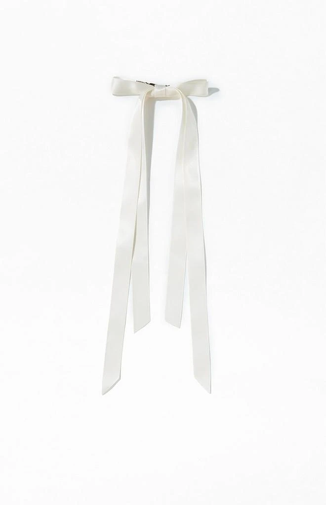 LA Hearts Double Ribbon Bow Clip 1