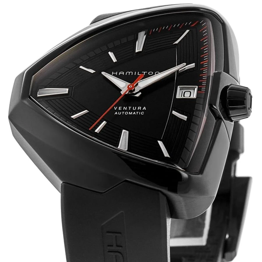 Hamilton Ventura Elvis80 Auto Shield-Shaped Men's Watch H24585331 2