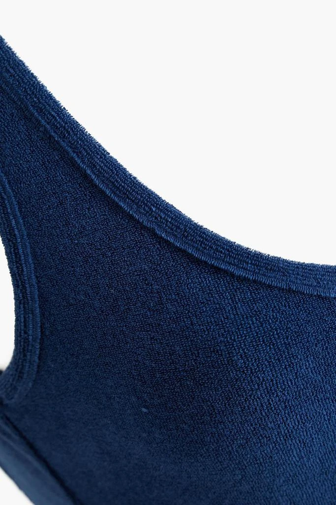 Zimmermann Cotton-blend terry swimsuit 4