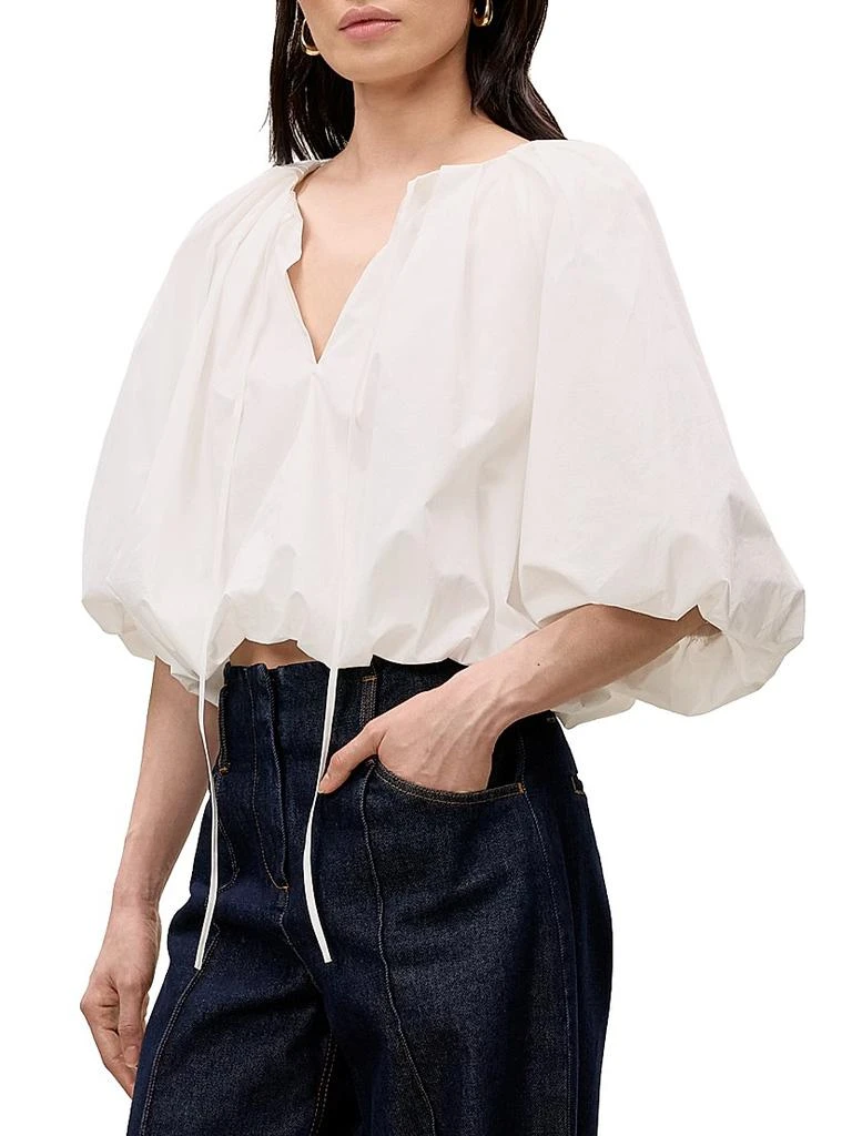 Rebecca Taylor Poplin Bubble Top 4