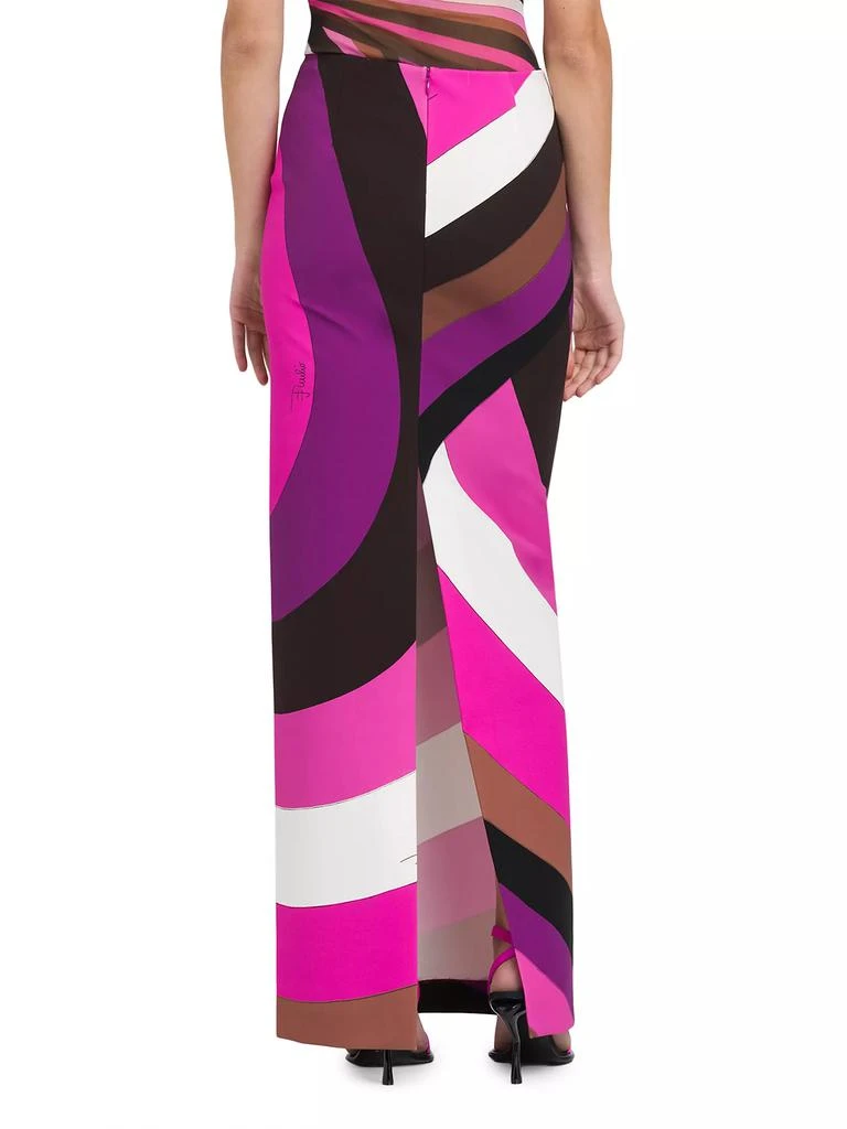 Pucci Colorblock Maxi Skirt 5