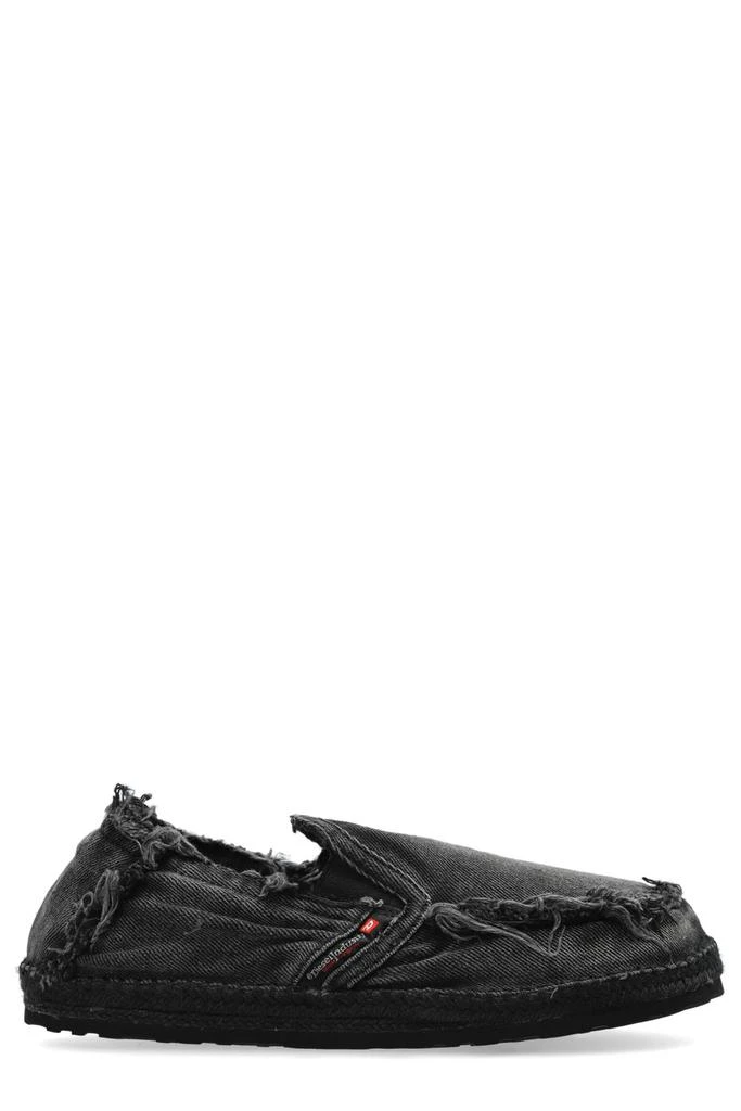 Diesel Diesel D-Lukas Esp Distressed Denim Espadrille Loafers 1