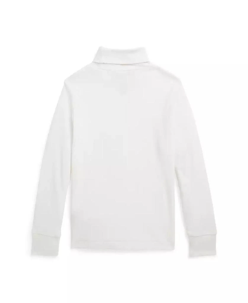 Ralph Lauren Little and Toddler Boys Cotton Interlock Turtleneck Sweatshirt 2