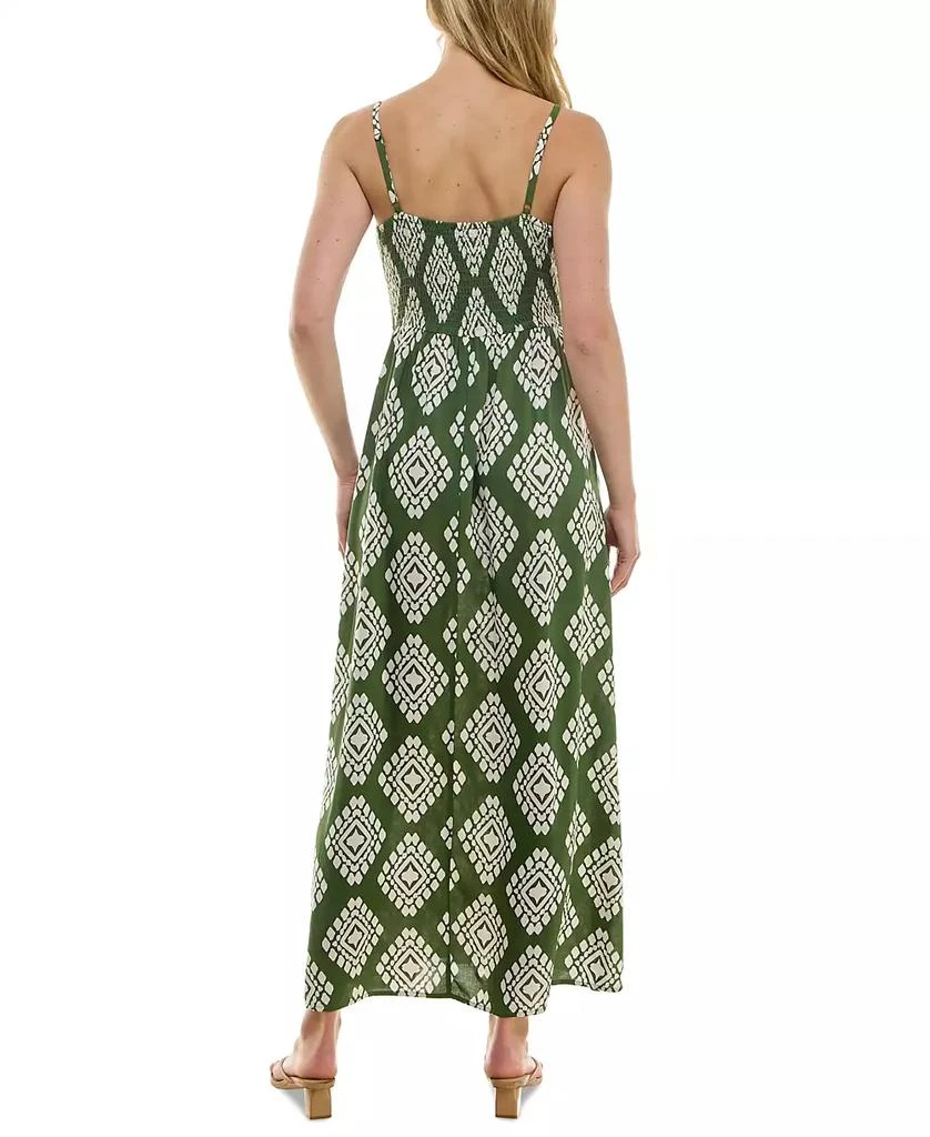 As U Wish Juniors' Printed Square-Neck Maxi Dress 2