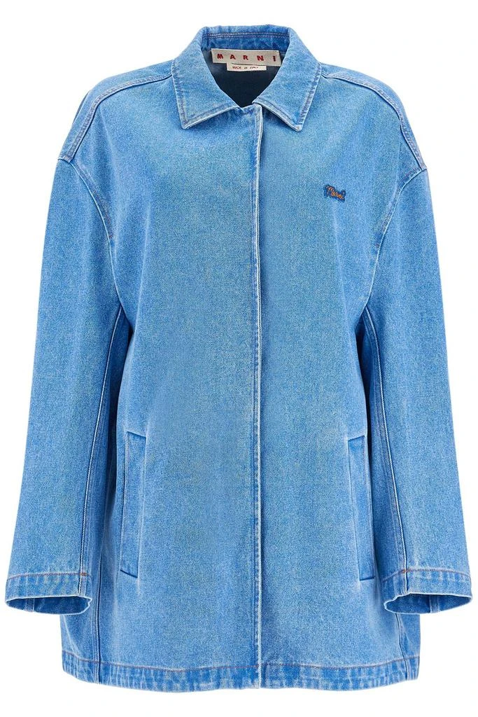 Marni 'oversized organic denim jacket 1