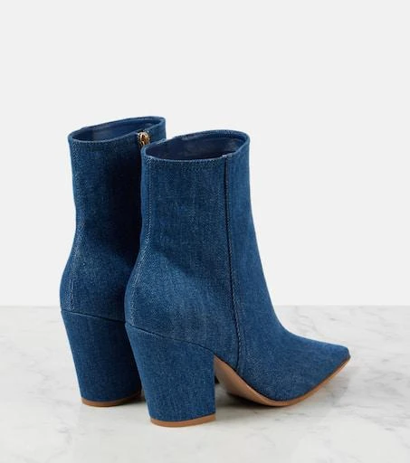 Gianvito Rossi Keinna 85 denim ankle boots 2