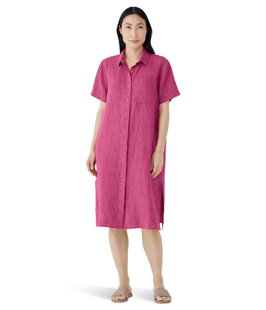 strapless open back dress Sandwashed Silk Twill Dress – Eileen Fisher Renew