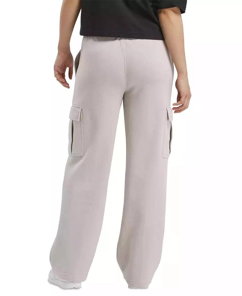 Reebok Women's Identity Mid-Rise Fleece Cargo Sweatpants 4