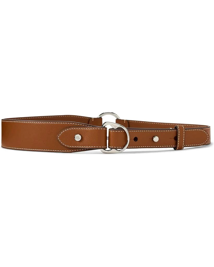 Ralph Lauren Lauren Ralph Lauren Equestrian D-Ring Leather Belt