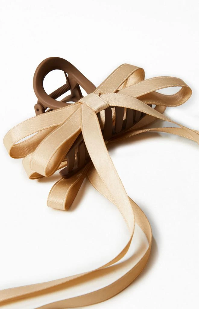 PacSun Satin Bow Hair Clip 2