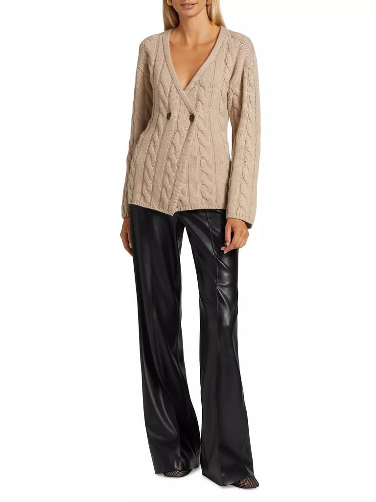 Naadam Cable-Knit Double-Breasted Cardigan 2
