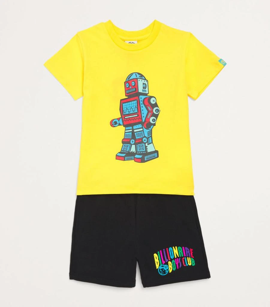 Billionaire Boys Club Cotton Walking Robot T-Shirt (4-14 Years) 3