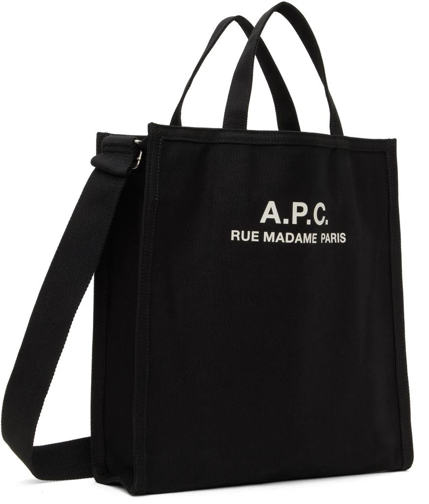A.P.C. Black Recuperation Shopping Tote 2