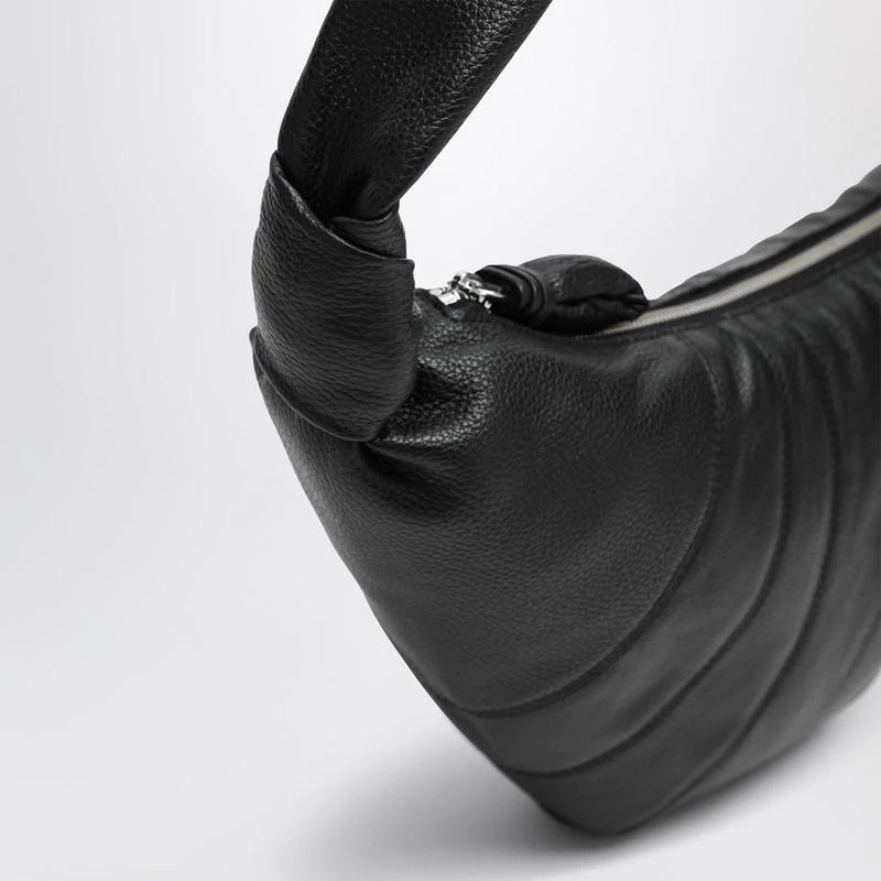 Lemaire Medium Croissant bag in black leather 6