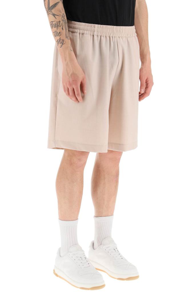 BONSAI stretch wool shorts