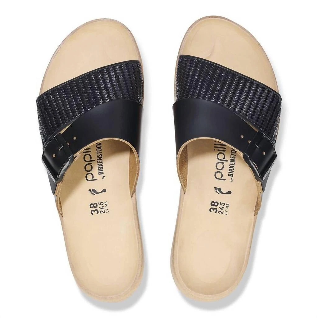 Birkenstock Women's Almina Sandals - Medium/narrow In Black 4