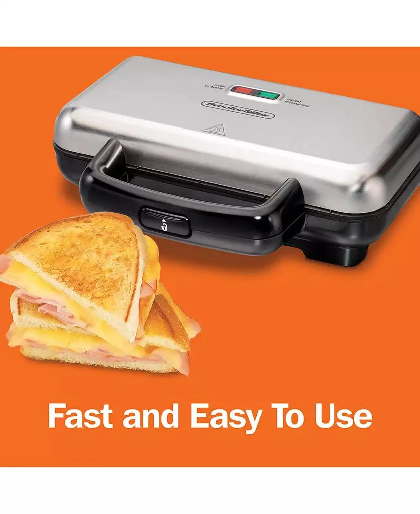 Hamilton Beach Proctor Silex Deluxe Sandwich Maker 6