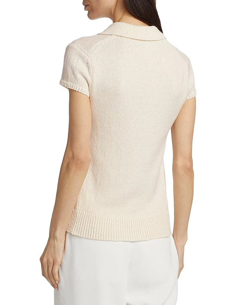 Theory Knit Cotton & Wool Polo 5