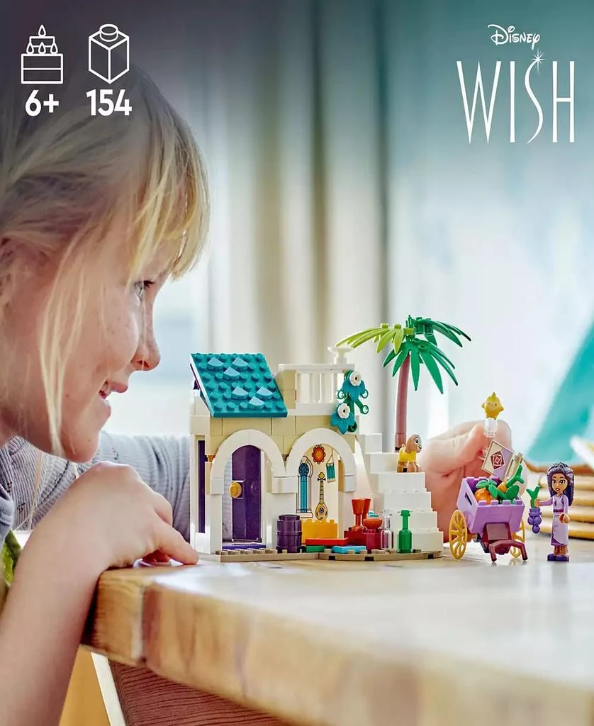 LEGO Disney 43223 Princess Asha in the City of Rosas Toy Building Set 2
