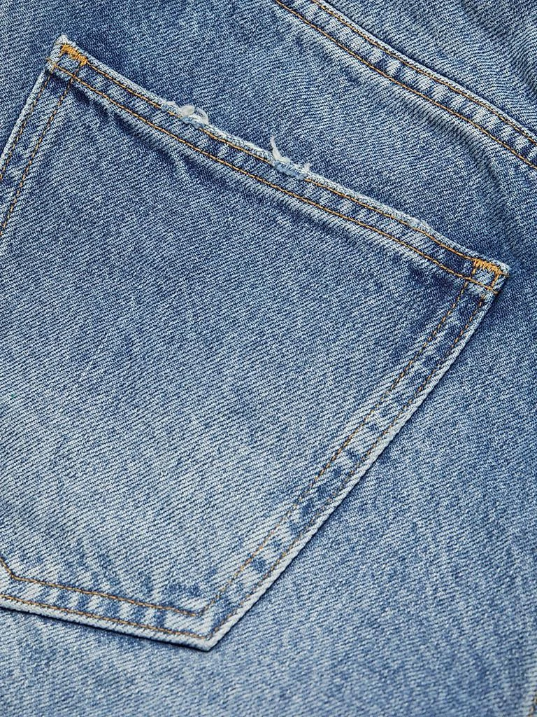 BLK DNM Raw-Edge Jean Shorts 7