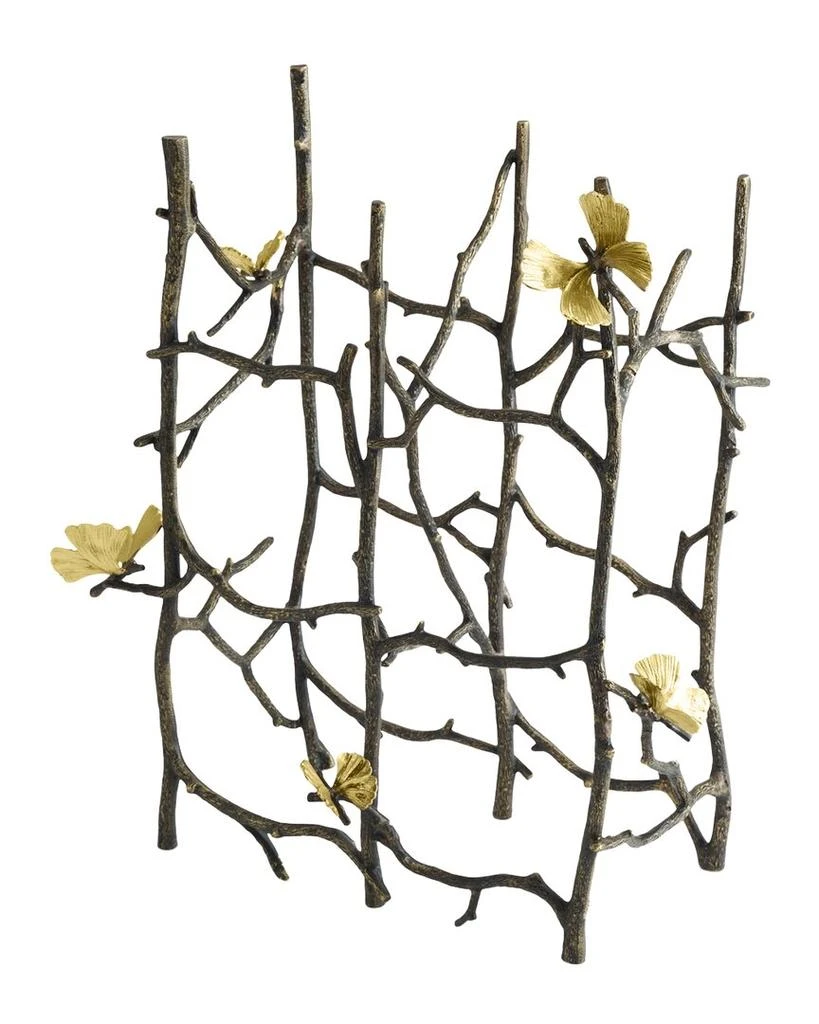 Michael Aram Butterfly Ginkgo 6 Bottle Wine Rack