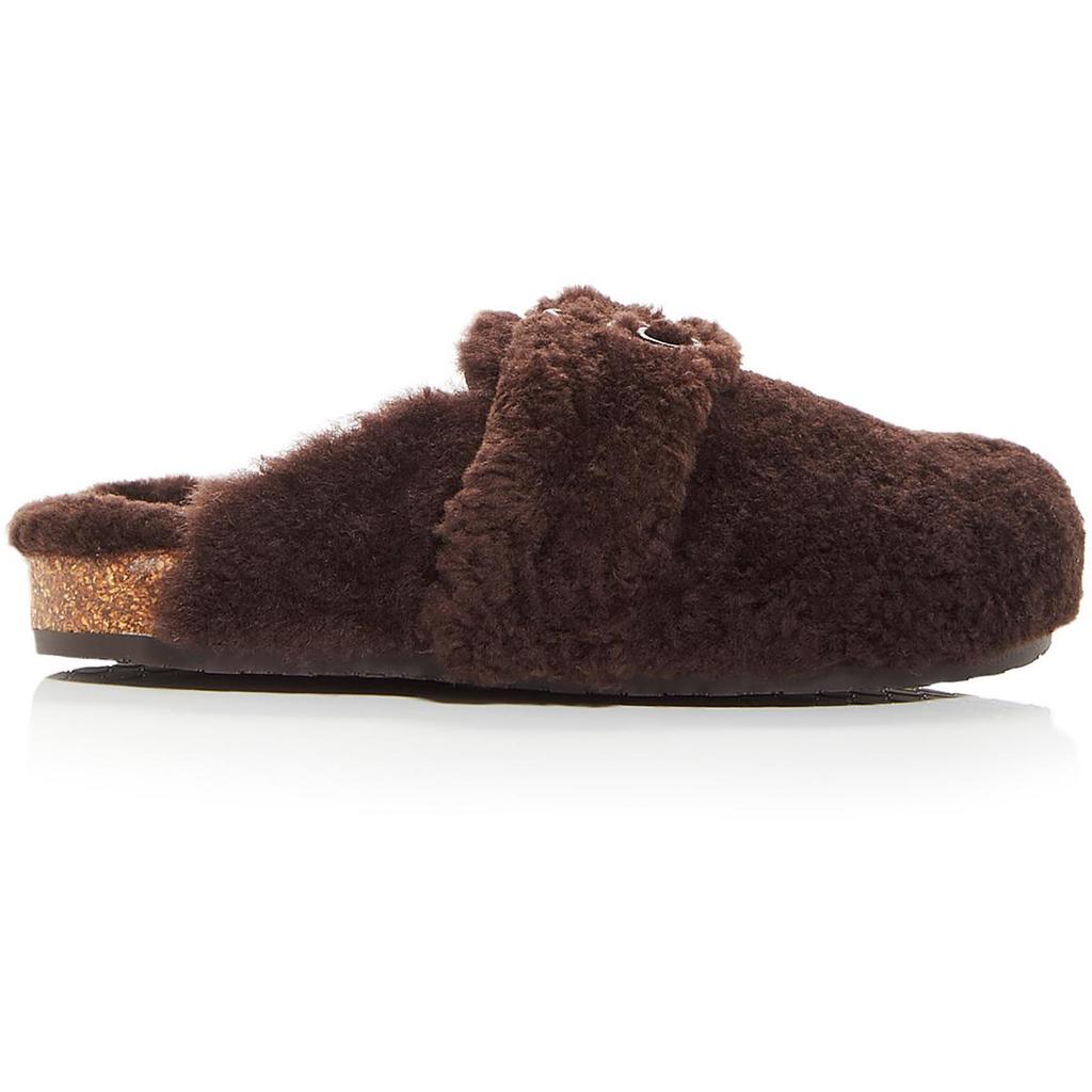 Brother Vellies Greg Shearling Shoe Womens Slip On Comfort Flat Shoes
