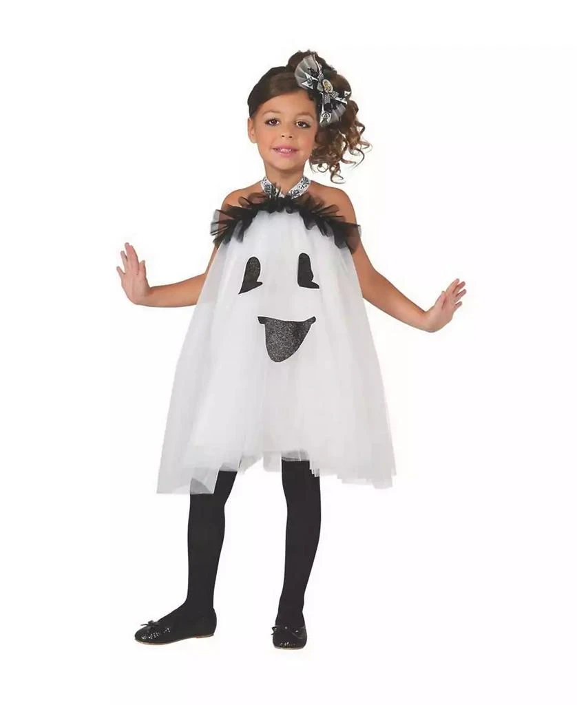 BuySeasons Big Girls Ghost Tutu Dress Costume 1