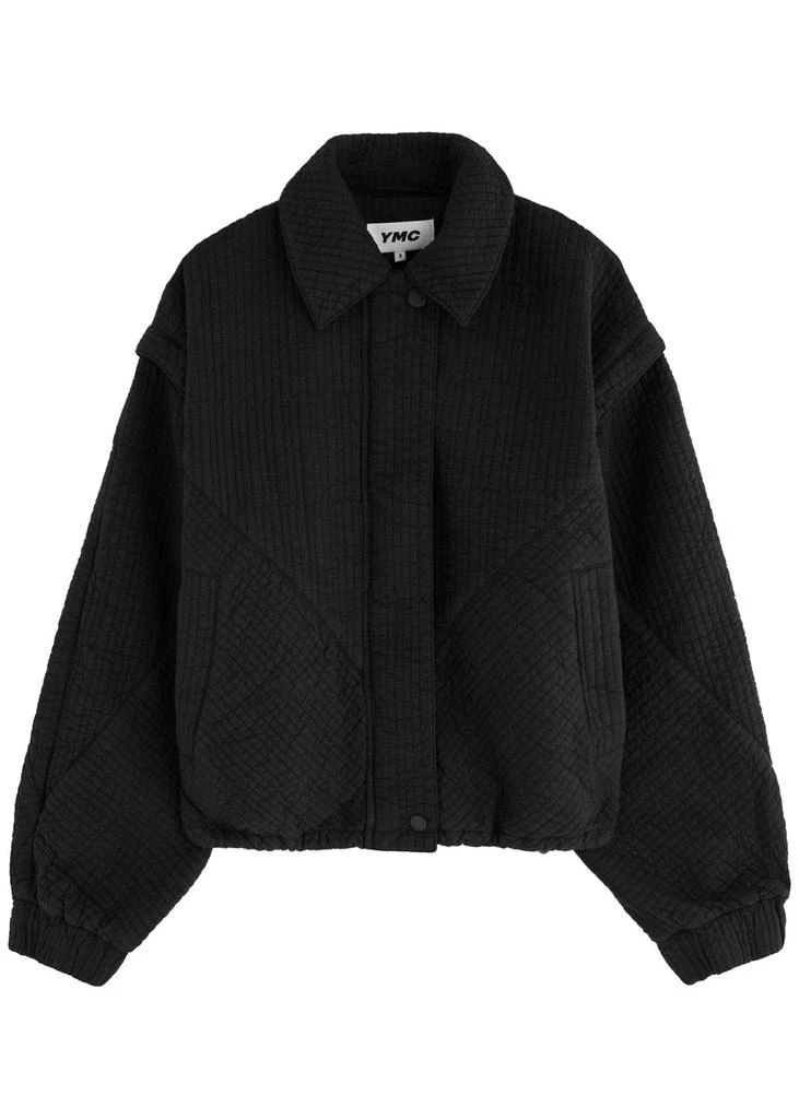 YMC YOU MUST CREATE Heath quilted cotton-blend jacket 1