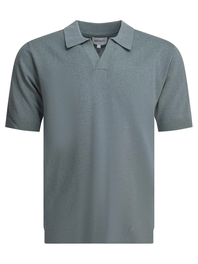 Norse Projects Norse Projects Knitted Polo Shirt 1
