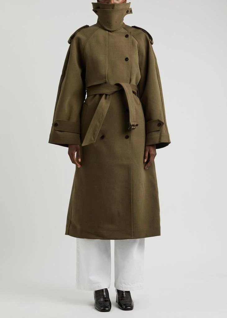 DAY BIRGER ET MIKKELSEN Lynn belted woven trench coat 2