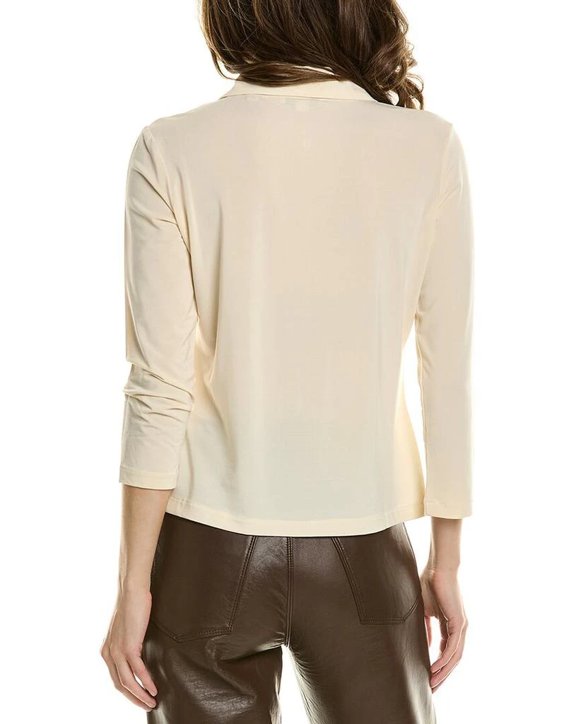 Vince 3/4-Sleeve Button-Up Top 2