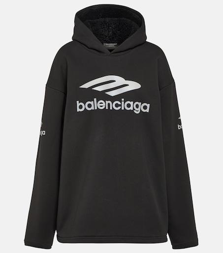 バレンシアガ 3B Sports Icon ロングスリーブ フィッテッド Balenciaga 3B Sports Icon technical hoodie - Hoodies - Compare