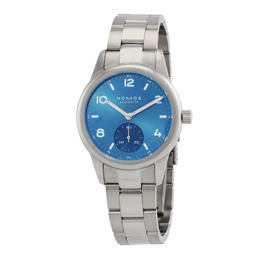 Nomos Glashutte Club Sport Neomatik Automatic Polar Blue Dial Men's Watch 750 1