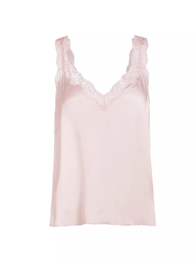 Cami NYC Fernanda Lace-Trimmed Silk Cami