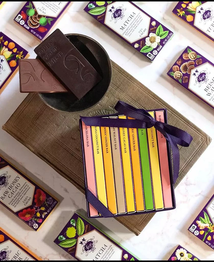 Vosges Haut-Chocolat Mini Exotic Chocolate Bar Library, 9 Piece 3