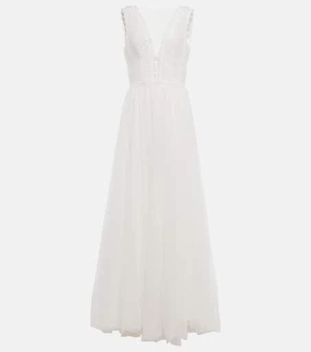 Costarellos Bridal tulle gown 1