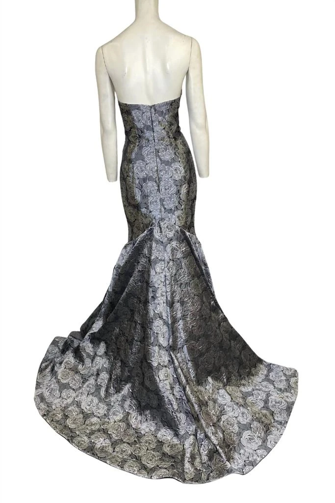 Faviana Jacquard Classic Evening Gown 2