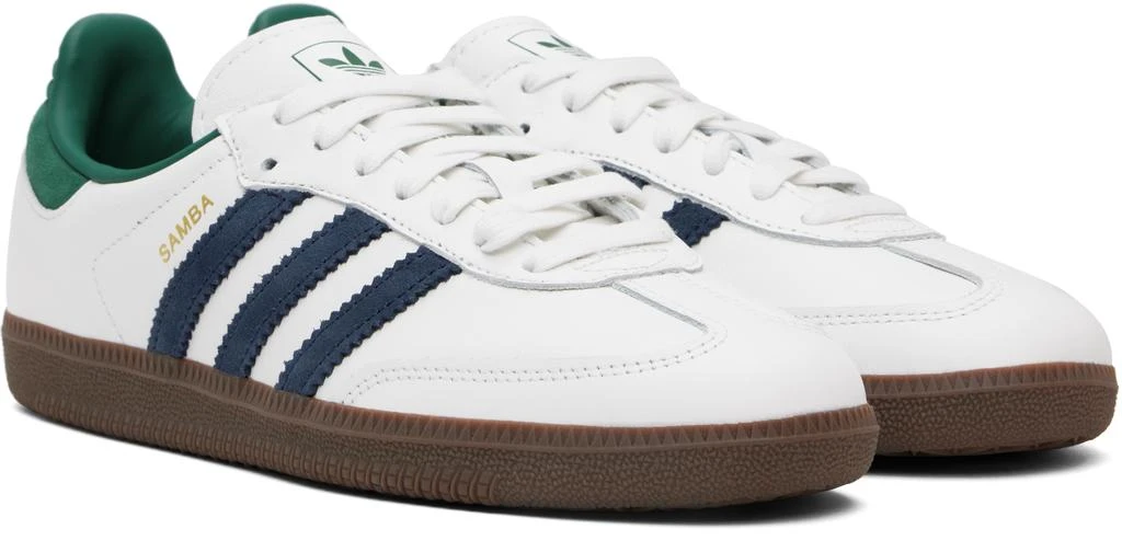 Adidas White Samba OG Sneakers 4