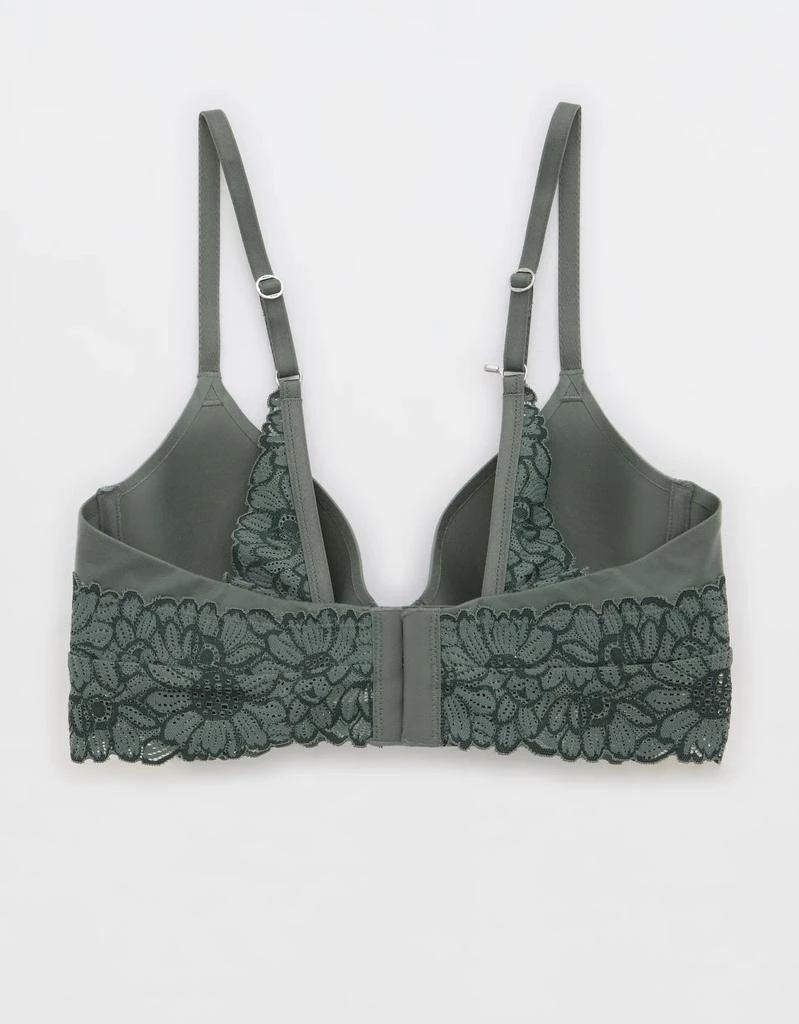 Aerie Sunnie Bloom Lace Trim Full Coverage Lightly Lined Bra 5