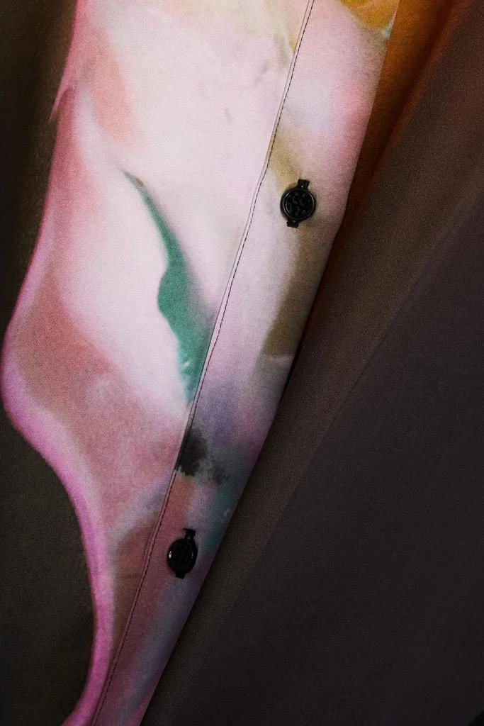 Stine Goya Sophia printed EcoVero™-blend satin shirt 4